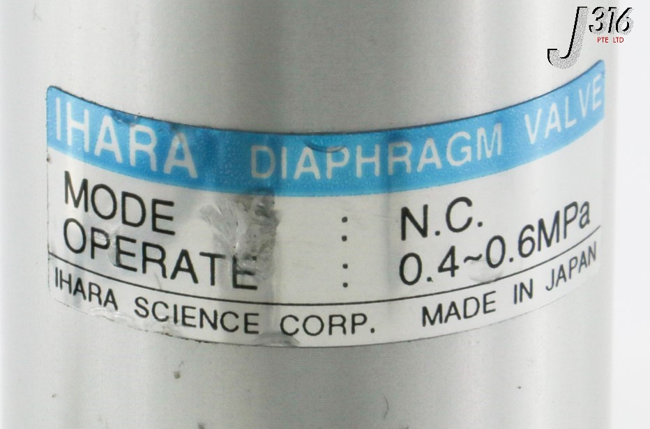 29770 LAM RESEARCH IHARA MANF VLV ASSY, TYPE N.C. O.P. 0.4~0.6MPA